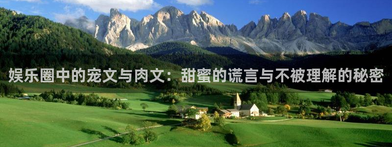 必发集团app7790下载安装：娱乐圈中的宠文与肉文：甜蜜的谎言与不被理解的秘密